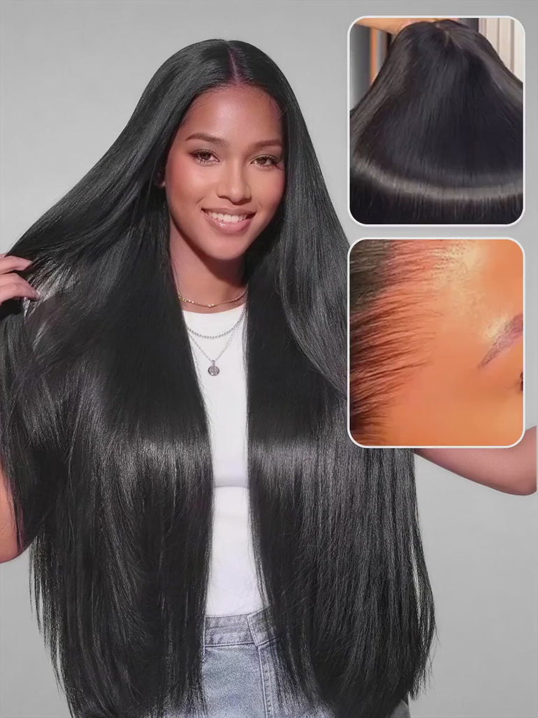 high density stiraight wig &autoplay
