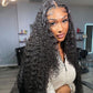 Pre Cut Lace | Glueless 6X5 HD Lace Wig Deep Curly Human Hair Easy Wear And Go Wig