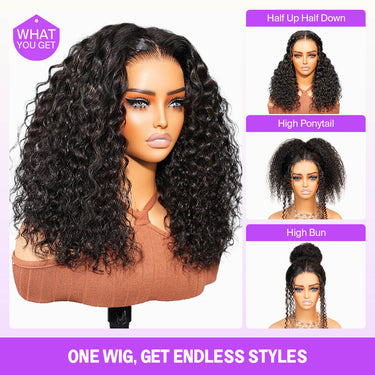 Water Wave 3D Lace Half Wig Endless Styles