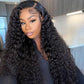 Pre Cut Lace | Breathable Cap Glueless 13X4 HD Lace Wig Water Wave Human Hair Wear And Go Wig