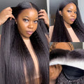 Yaki Straight 13x6 Three Go Wig In Different Angles