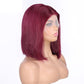 Short Cut Burgundy 99j Bob Wig 13x5 Lace Front Wigs Human Hair Wigs