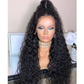 Megalook Upgrade 12A 32inch 13x4 Natural Wave Transparent Lace Front Human Hair Wigs Pre Plucked With Baby Hair 210% Density