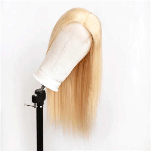 $100 OFF Code: MS100 | Megalook 4x4 Lace Closure Wigs 613 Blonde Strai ...