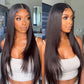 Upgrade Hd Lace 4x4 13x4 Crystal Lace Front Human Hair Wigs Straight Hair 180% Density