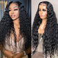 Megalook Deep Wave 4X4/5x5/13x4 Upgrade REAL HD lace Wigs Crystal Lace Frontal Hair Pre Plucked With Baby Hair 180% Density
