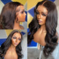 Megalook 30 inch Brazilian Body Wave Hair 13x4 Swiss Lace Front Wig Pre Plucked Natural Hairline Ship Within 12 hours