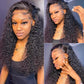 Megalook Kinky Curly 360 Lace Frontal Wig Preplucked Brazilian Curly Lace Wig With Baby Hair