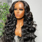Undetectable Transparent 13X6 Lace Front Wigs Deep Wave /Loose Wave Curly Wigs Black Wigs