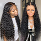 Undetectable Real Transparent Lace Front Wig Water Wave 13x4 Brazilain Human Wigs