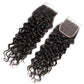 Brazilian Water Wave Virgin Hair Ear to Ear Frontal 4x4/5x5/13x6/13x4 Transparent Lace Frontal Closure Free Part