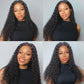 Deep Wave Curly Hair Extension 3Bundles Deal 100% Natural Human Hair Weaves Double Weft No Shedding