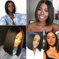 Bob Wigs 4x4 Lace Wigs Natural Color Straight 100% Virgin Human Hair Wigs