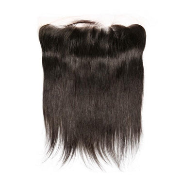 Megalook Virgin Remy Brazilian Straight Closure ear to Ear Frontal 5x5/13x6/13x4 Transparent Lace Frontal Closure Free Part
