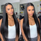 Megalook Undetectable Transparent 13x4 Lace Frontal Wig Brazilian Straight Human HD Lace Wig For Black Women