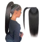 Curly Ponytail Remy Brazilian Human Hair Wrap Around Ponytail Hair Extensions
