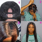 Megalook Silk Straight 2x4 U Part Wig Quick & Easy Affordable Wig Natural Black
