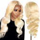 613 Blonde 13x4 lace frontal wigs blonde long straight lace front Wig