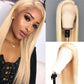 13x4 Lace Frontal Wigs 613 Natural Straight Body Wave Brazilian Human Hair Lace Wig