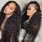 Megalook Deep Wave 4X4/5x5/13x4 Upgrade REAL HD lace Wigs Crystal Lace Frontal Hair Pre Plucked With Baby Hair 180% Density