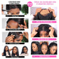 Pre Cut Lace Upgraded 5x5 Lace Closure Water Wave New Dome Cap Beginner Friendly Wig Wear & Go Glueless HD Lace Wig