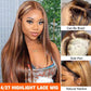 Megalook 360 Lace Frontal Wig Highlight 