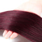 Megalook 1b/99j Brazilian Human Hair Bundles with Free Part Closure Remy Human Hair Weaves Bundles with 4x4 Lace Closure
