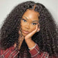 Megalook 13x4 Kinky Curly Lace Frontal Wigs Transparent Hd Lace Wigs Curly Human Hair Wig With Baby Hair