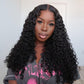 Pre Cut Lace Upgraded 5x5 Lace Closure Water Wave New Dome Cap Beginner Friendly Wig Wear & Go Glueless HD Lace Wig
