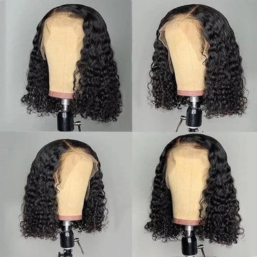 Megalook 13x4 Lace Front Water Wave Bob Wigs