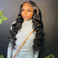 Megalook Loose Wave 4X4/13x4 Upgrade REAL HD lace Wigs Crystal Lace Frontal Hair Pre Plucked With Baby Hair Wigs For Women Black